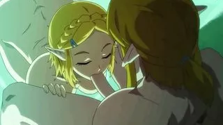 XXX Surprise Visitor - Zelda HENTAI Parody