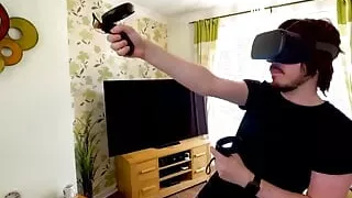 Susy Blue Takes 2 Nerd Cum Blasts to the Face