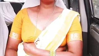 Indian Car Sex. House Maid Try to Fucking with House Owner. Telugu Dirty Talks.