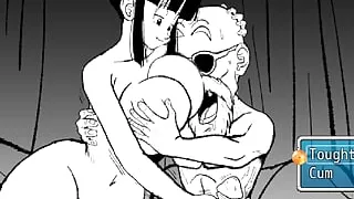 Kamesutra Dbz Erogame 45 Masturbating His Master