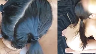 The Results Of A Well Trained Asian Pet Slave. Super Fast Blowjobs On Demand!