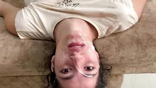 Squirting cumshots, milk facials, Nami swallowing milk with her ass, cumshots!