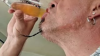 Special champagne to celebrate my profile confirmation