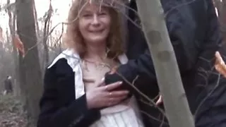 She Gets Excited About Being Fucked Outdoors