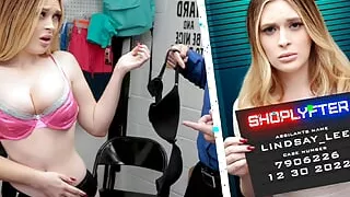 Curvy Teen With Big Tits Lindsay Lee Gets Surprise Creampie In The Backroom Of A Store - Shoplyfter