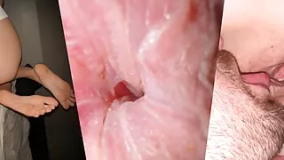 Your step bro couldn't think of anything better than sniffing your thong in the anal area and filming it close-up