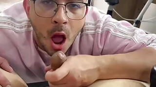 My stepbro makes me suck his cock. Part 2