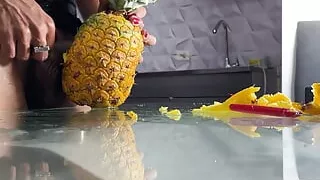Follando Pina) Fucking Pineapple