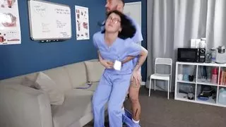 TRANS ANGELS - Hot Daisy Taylor Gets Her Ass Pounded And Licked By Handsome Chris Damned & She Gets A Sloppy Facial