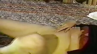 White MILF gets her bush smashed by two black men with huge cocks