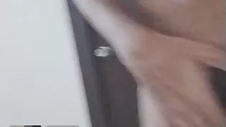 Maddy being horny slut roaming naked outdoors in public hotel