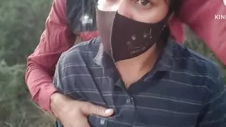 Indian Virgin School Girls First time Sex with Her Boyfriend in Jungle outdoor hindi