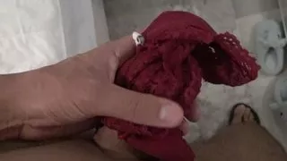 stepmother caught me masturbating on her dirty panties