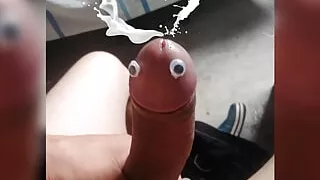 I Put Eyes on My Penis and Masturbate Until I Cum. Do You Want to See?