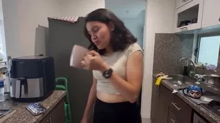 I felt very horny and decided to record myself to see myself having a squirt because of how outstanding I felt.