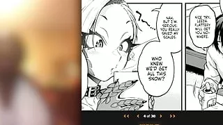 Reptile on a Snowy Night Hentai Comic