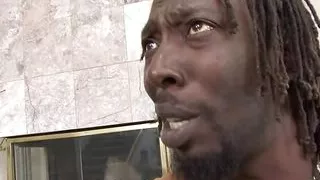 Having fun with her black friend