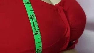 Indian Bengali Housewife Boudi Nude by Tailor