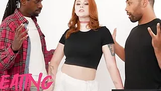 Dick Whipped Nutjob DP'D & Facialized By MONSTER Cocked Exes