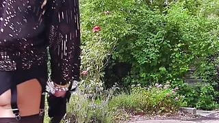 Fashion Show With Hot Pants & Mini Skirts - spanking and triple cumshots