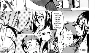 My Large Girlfriend Hentai Comic ( straight porn)