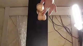 Massaging my prostate with anal anal cock