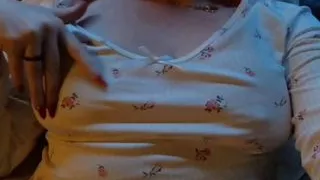 Playing with My Tits and Pussy