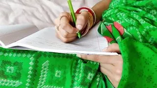 Indian Teacher Rukhsara Fucked Hard by Her Student in Restroom Hindi Audio