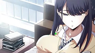 Otaku eating his school friend to read manga.