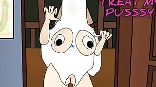 Treat my pussy - Halloween henati animation by meltpuff