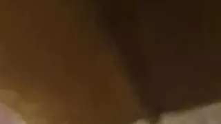 Sniffing and playing with slippers