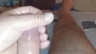 Dick shaking orgasam lick