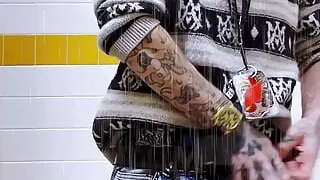 Sneaking away at work to show you my cock