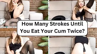 How Many Times Until You Cum Twice ( JOI with CEI) Elle Eros