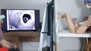 Cuckold takes wife to have an ultrasound!