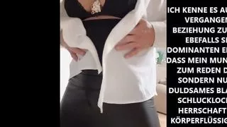 Confessions of a submissive sissy