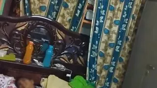 Cheating Sex with My Maid's Stepdaughter Quickly in My Bedroom