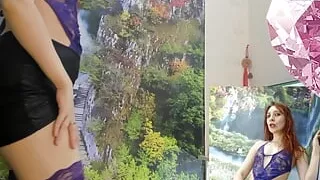 She Didn't Know That She Was Being Watched When She Gets Pleasure on Camera and Cums