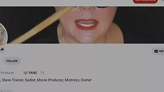 Dominatrix Mistress April - Slave Centerpide