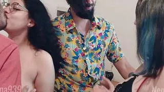 Swinger quartet. THE BEST share their boyfriends ft bigkamote eddiequeen and babyluna