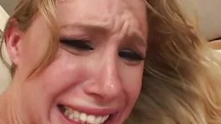 Only two hard dicks and some anal creampies can satisfy blond slut, Allison Pierce