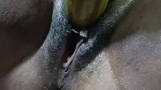 Today I put a lot of juice in my pussy