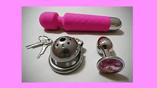 TV Monique - a small sissygasm in the evening