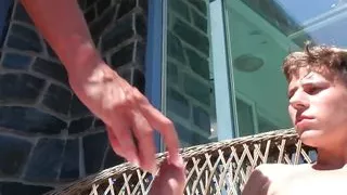 Sexy Granny Tanning by Grandmams