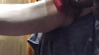 anal pussy bbc dildo play