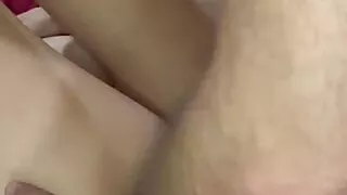 my husband&#039;s huge cock, horny babe. dripping with discharge, well penetrated