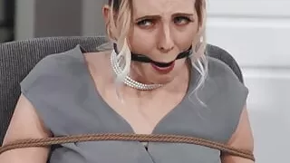 TRANS ANGELS - Pierce And Emma Rose Tie Up His Wife Lily Lovecraft To Watch Them Fuck, But She Seems To Like It