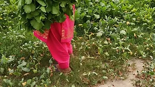 When I went to get fodder from the field, the owner of the farm caught me and fucked me