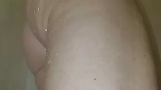 Sexy Mormon stepMom and wife bends over spreading her ass to show her pussy contract with her orgasms