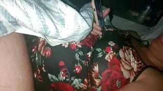 Step mom handjob step son and try to finish him fast